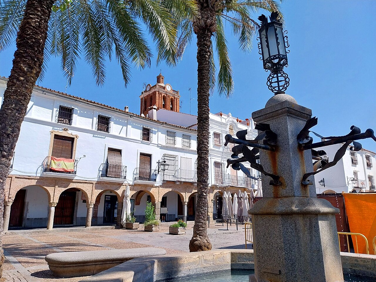 Plaza Grande de Zafra con soportales